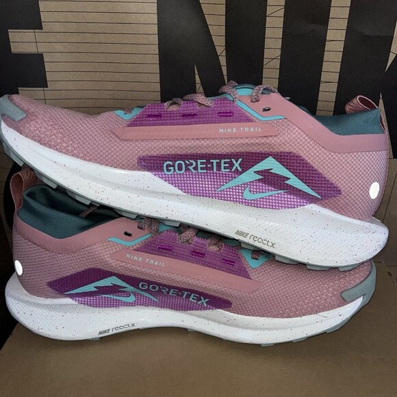 NEW Nike React Pegasus Trail 5 Gore-Tex Red Stardust FQ0908-600 Men Size 10 main image 6